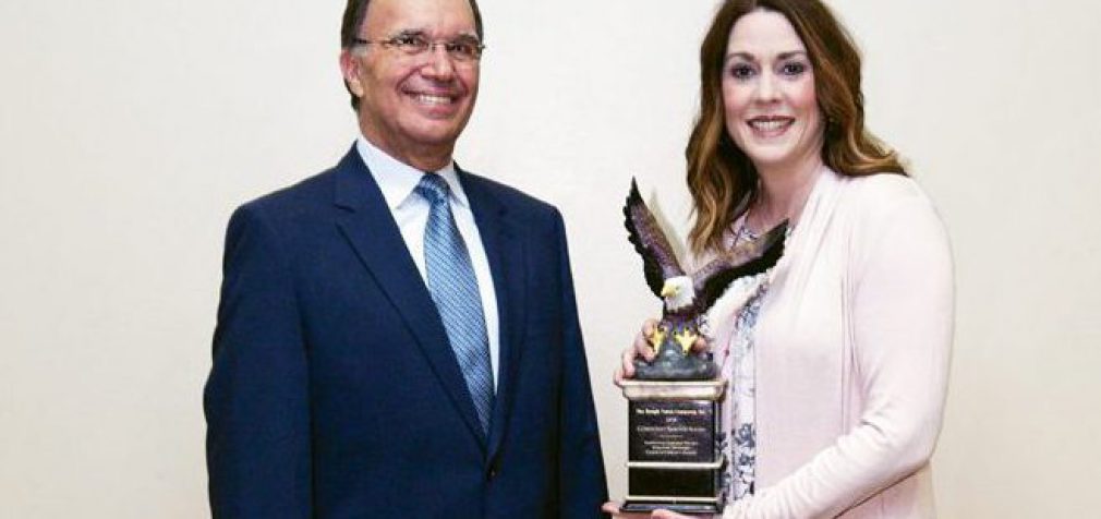 COMMUNITY SERVICE AWARD WINNER “TAKES ON” AN ENTIRE STATE