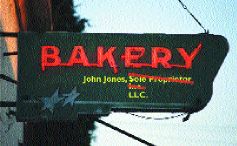 bakery sign