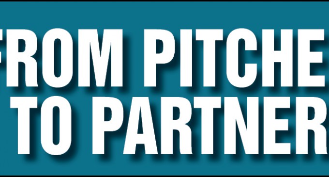 FROM PITCHER TO PARTNER