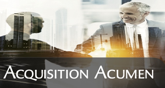 MERGER AND ACQUISITION ACTIVITY ACCELERATING