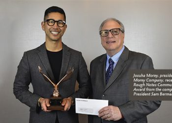The Rough Notes Company Community Service Award Opportunity