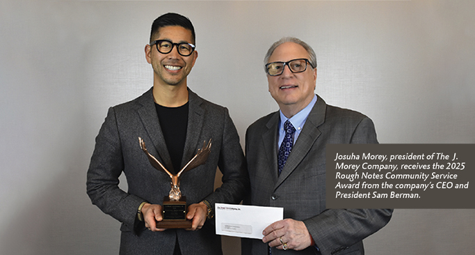 The Rough Notes Company Community Service Award Opportunity